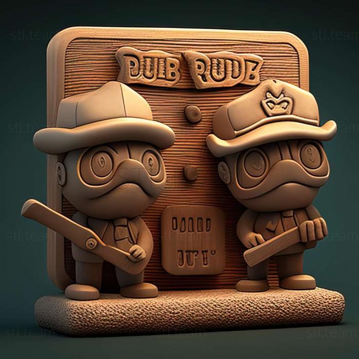 3D model Robbery Bob Double Trouble game (STL)